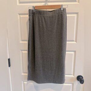 Catherine MaLandrino knit stretchy MIDI pencil skirt